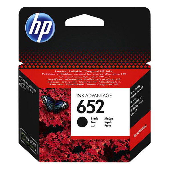 HP 652 (F6V25AE) black ink cartridge 