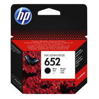 HP 652 (F6V25AE) black ink cartridge (original HP) F6V25AE 044456