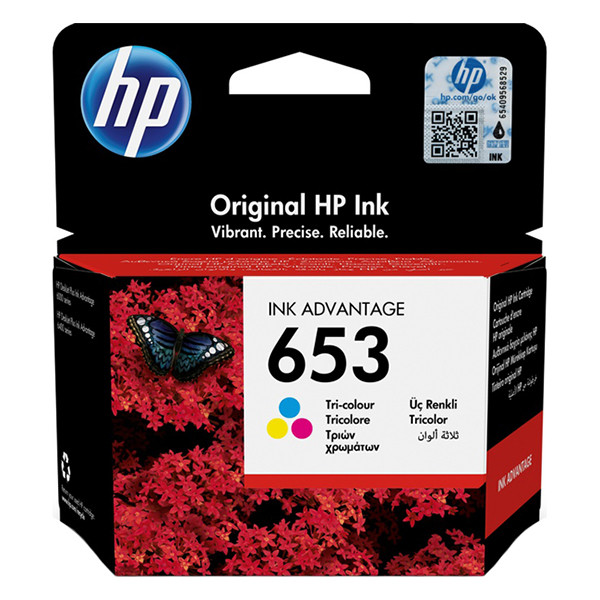 HP 653 (3YM74AE) colour ink cartridge (original HP) 3YM74AE 093120 - 1