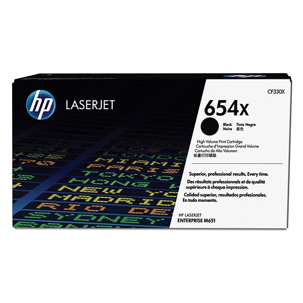 HP 654X (CF330X) high-capacity black toner (original HP) 054792 - 1