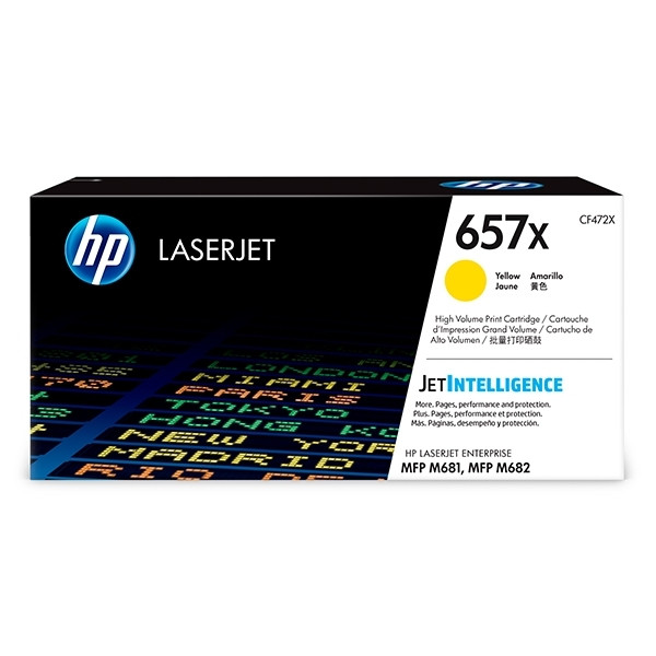 HP 657X (CF472X) high-capacity yellow toner (original HP) 055178 - 1
