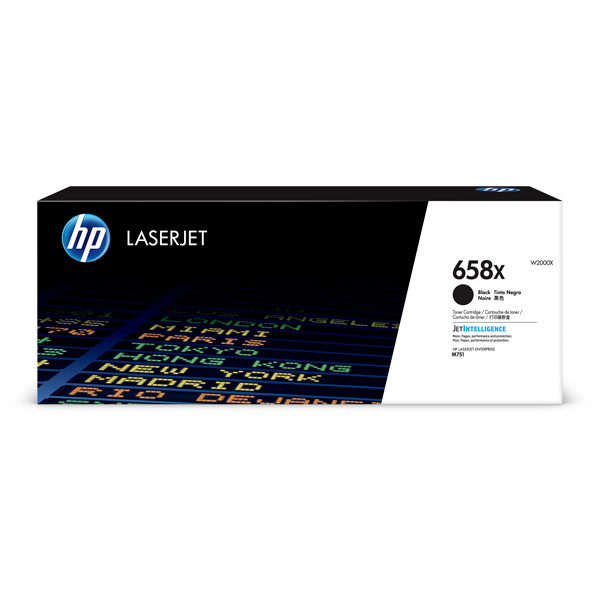HP 658X (W2000X) high-capacity black toner (original) 055400 - 1