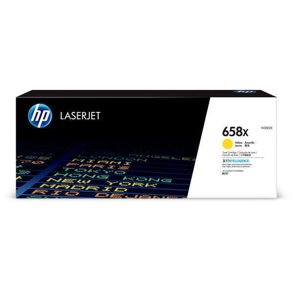 HP 658X (W2002X) high-capacity yellow toner (original) 055410 - 1