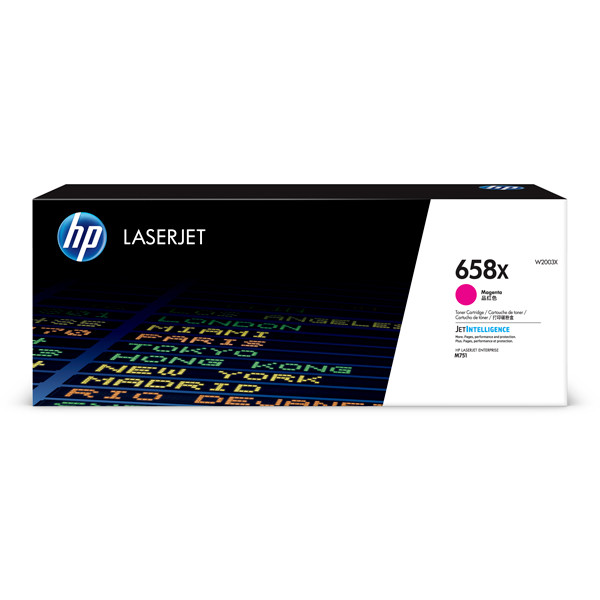 HP 658X (W2003X) high-capacity magenta toner (original) 055412 - 1