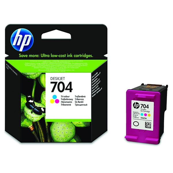 HP 704 (CN693A) colour ink cartridge (original HP) CN693A 044108 - 1