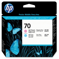 HP 70 (C9405A) light cyan and light magenta printhead (original HP) C9405A 030478