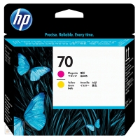 HP 70 (C9406A) magenta and yellow printhead (original HP) C9406A 030480