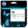 HP 70 (C9407A) black and light grey printhead (original HP)