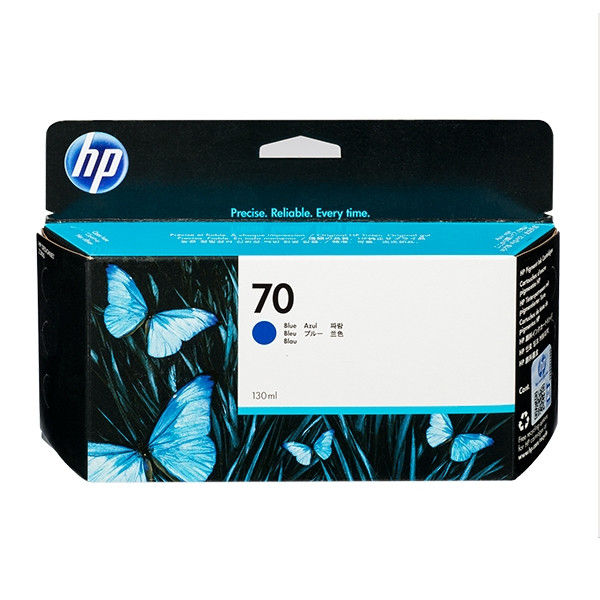 HP 70 (C9458A) blue ink cartridge (original HP) C9458A 030844 - 1