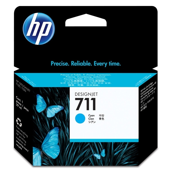 HP 711 (CZ130A) cyan ink cartridge (original HP) CZ130A 044196 - 1