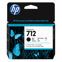HP 712 (3ED71A) high-capacity black ink cartridge (original HP) 093114