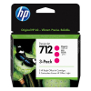 HP 712 (3ED78A) magenta ink cartridge 3-pack (original HP)