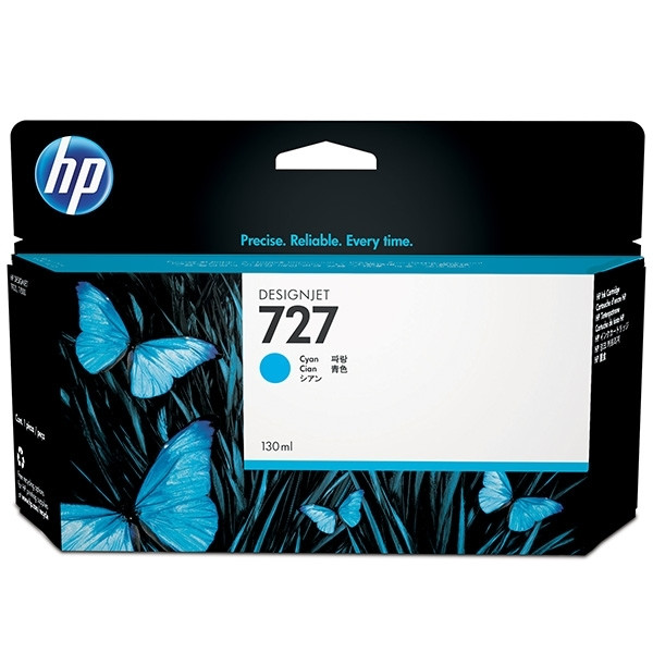 HP 727 (B3P19A) high capacity cyan ink cartridge (original HP) B3P19A 044290 - 1