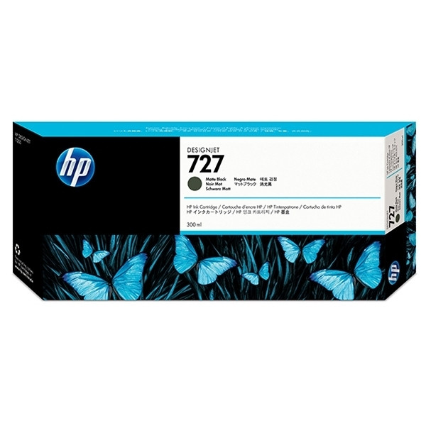 HP 727 (C1Q12A) extra high capacity matte black ink cartridge (original HP) C1Q12A 044324 - 1