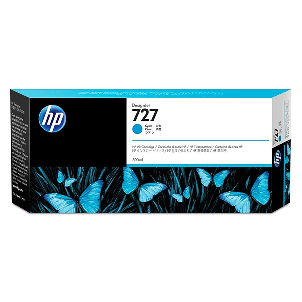 HP 727 (F9J76A) extra high capacity cyan ink cartridge (original HP) F9J76A 044508 - 1