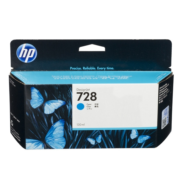 HP 728 (F9J67A) high-capacity cyan ink cartridge (original HP) 044490 - 1