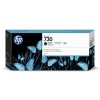 HP 730 (P2V71A) high capacity matte black ink cartridge (original HP)