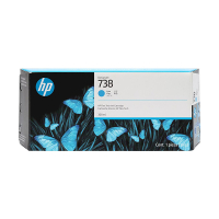 HP 738 (676M6A) high capacity cyan ink cartridge (original HP) 676M6A 093288