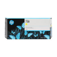 HP 738 (676M8A) high-capacity yellow ink cartridge (original HP) 093292