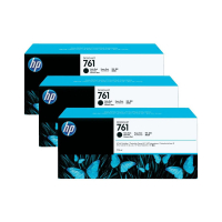 HP 761 (CM991A) matte black ink cartridge 3-pack (original HP) CR275A 653018