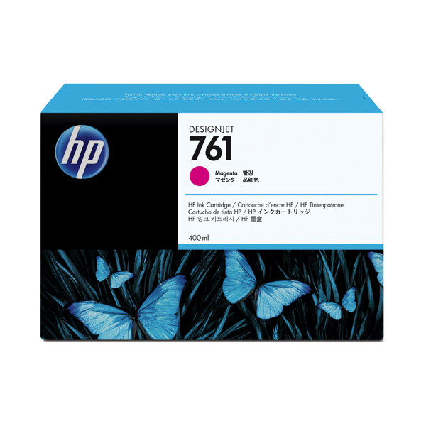 HP 761 (CM993A) magenta ink cartridge 3-pack (original HP) 653014 - 1
