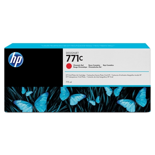 HP 771C (B6Y08A) chromatic red ink cartridge (original HP) B6Y08A 044242 - 1