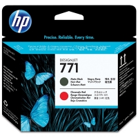 HP 771 (CE017A) matte black and chromatic red printhead (original HP) CE017A 044096
