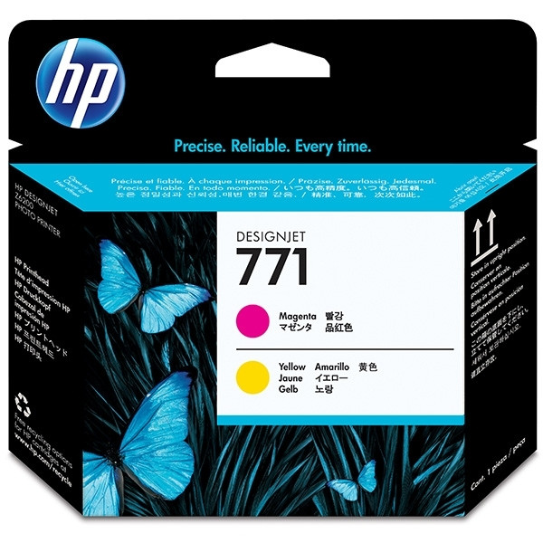 HP 771 (CE018A) magenta and yellow printhead (original HP) CE018A 044098 - 1