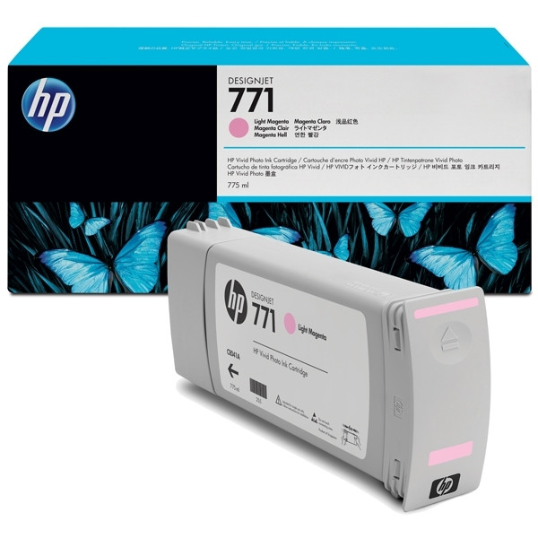 HP 771 (CE041A) light magenta ink cartridge (original HP) CE041A 044086 - 1
