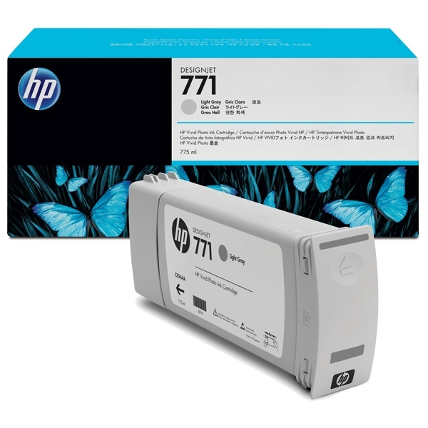 HP 771 (CE044A) light grey ink cartridge (original HP) CE044A 044092 - 1