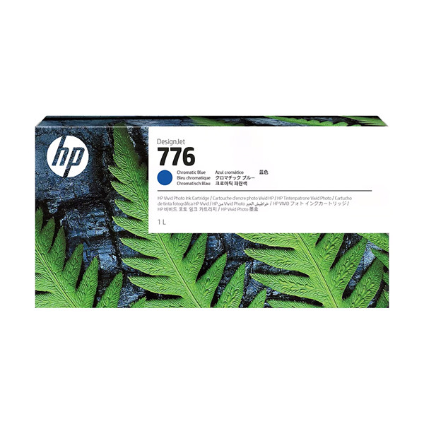 HP 776 (1XB04A) chromatic blue ink cartridge (original HP) 093256 - 1