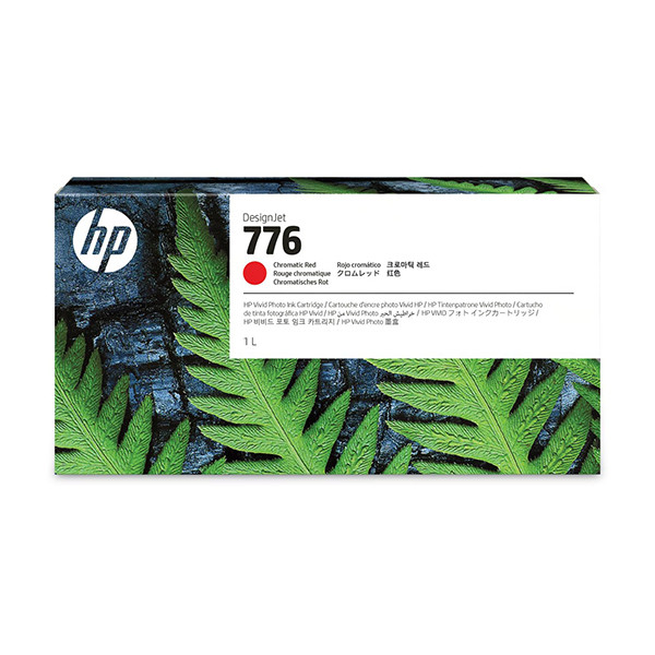 HP 776 (1XB10A) chromatic red ink cartridge (original HP) 1XB10A 093268 - 1