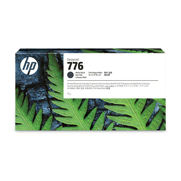 HP 776 (1XB12A) matte black ink cartridge (original HP) 093272 - 1