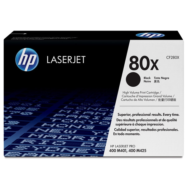 HP 80X (CF280X) high-capacity black toner (original HP) 054114 - 1