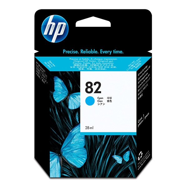HP 82 (C4911A) cyan ink cartridge (original HP) C4911A 031000 - 1