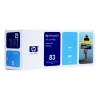 HP 83 (C4941A) cyan UV ink cartridge (original HP) 031570 - 1