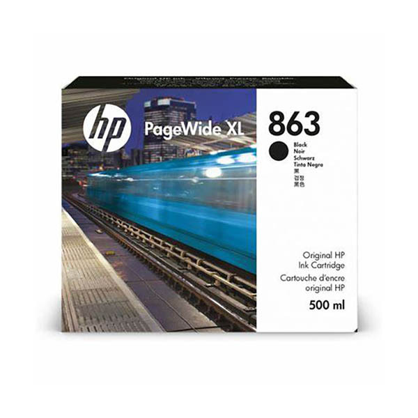 HP 863 (F9K41A) black ink cartridge (original HP) 093486 - 1