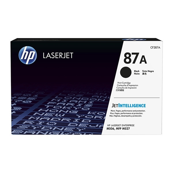 HP 87A (CF287A) black toner (original HP) CF287A 054880 - 1