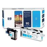 HP 90 (C5055A) cyan printhead and printhead cleaner (original HP) C5055A 030605
