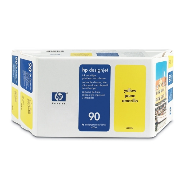 HP 90 (C5081A) yellow Value Pack (original HP) C5081A 030670 - 1