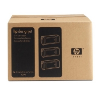 HP 90 (C5083A) cyan Ink Cartridges 3-pack, 400ml (original HP) C5083A 030674