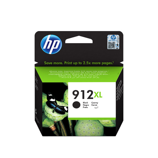 HP 912XL (3YL84AE) high-capacity black ink cartridge (original HP) 055422 - 1