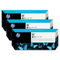 HP 91 (C9480A) matte black ink cartridge 3-pack (original HP) C9480A 030924