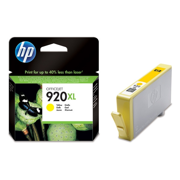 HP 920XL (CD974AE) high capacity yellow ink cartridge (original HP) CD974AE 044022 - 1