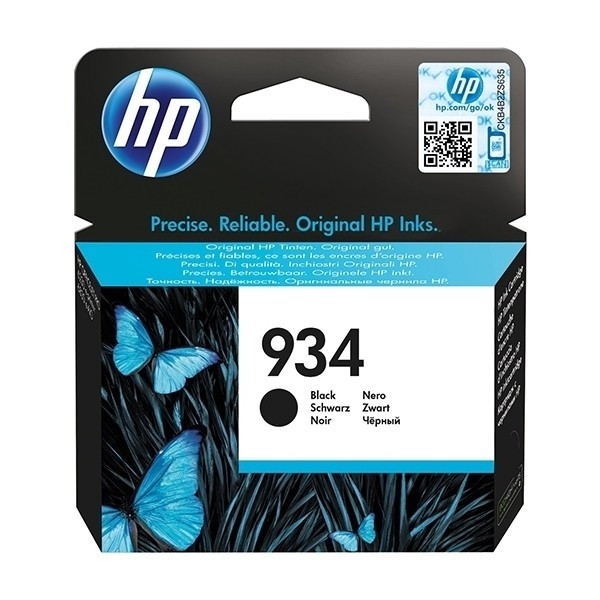 HP 934 (C2P19AE) black ink cartridge (original HP) C2P19AE 044380 - 1