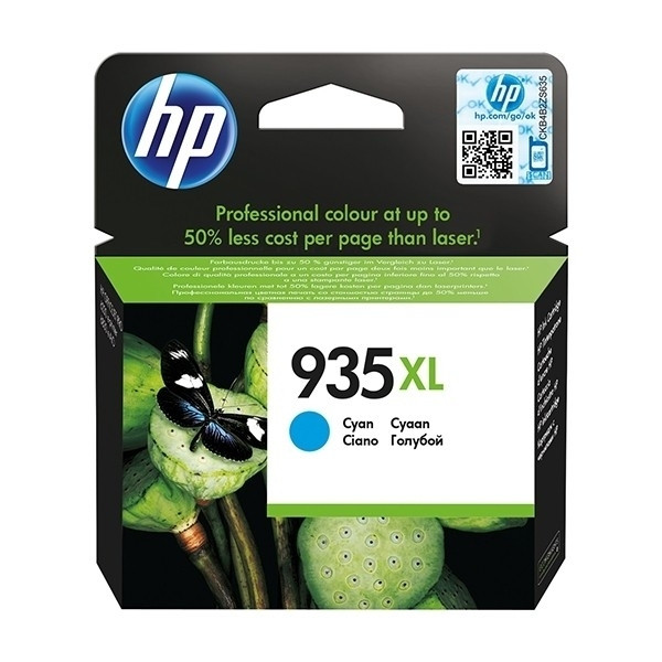 HP 935XL (C2P24AE) high capacity cyan ink cartridge (original HP) C2P24AE 044386 - 1