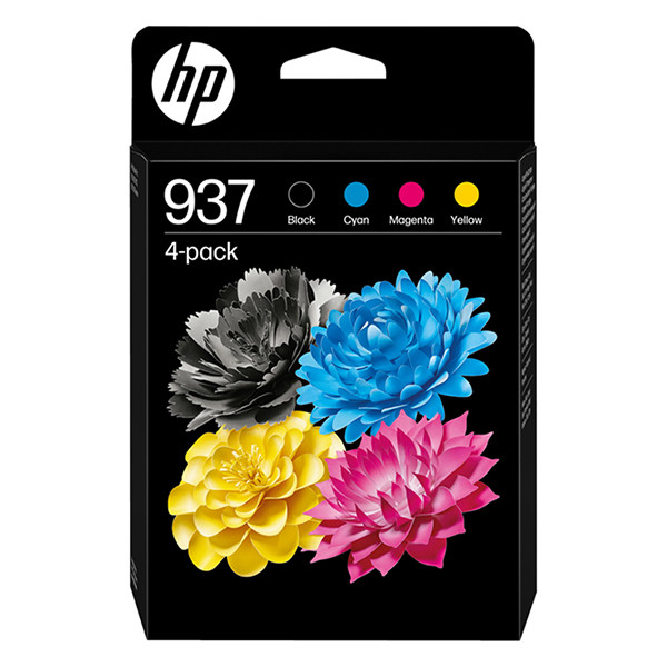 HP 937 (6C400NE) multipack black/cyan/magenta/yellow (original) 6C400NE 093316 - 1