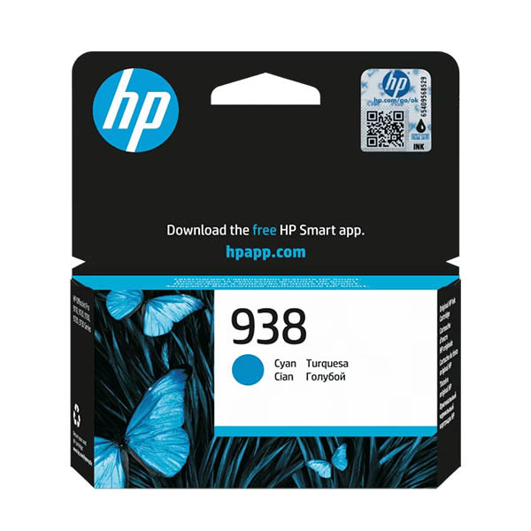 HP 938 (4S6X5PE) cyan ink cartridge (original HP) 093508 - 1