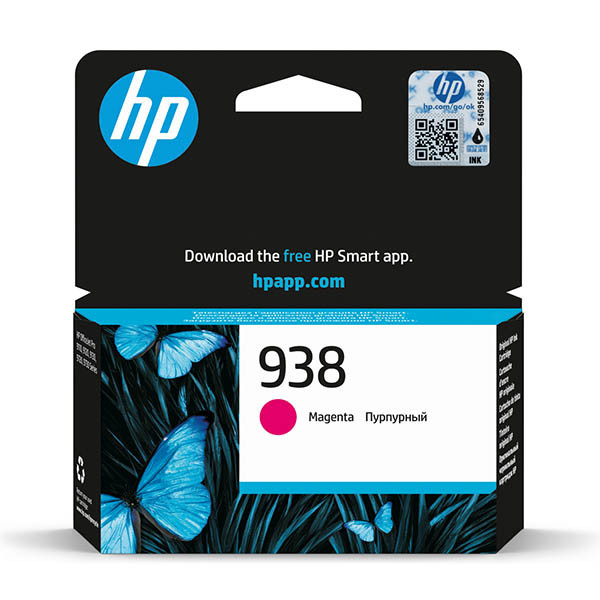 HP 938 (4S6X6PE) magenta ink cartridge (original HP) 093510 - 1