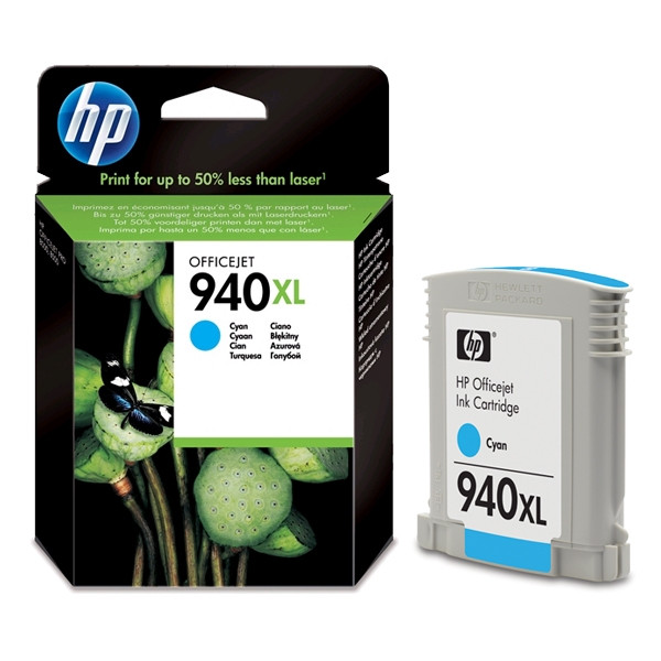 HP 940XL (C4907AE) high-capacity cyan ink cartridge (original HP) 044004 - 1